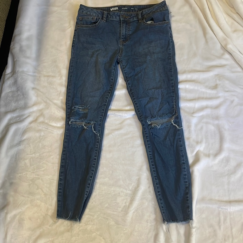 Women Vans jeans size 7/28